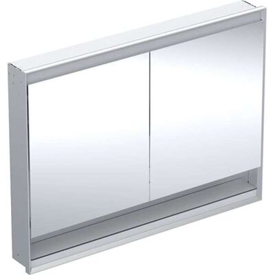 Keramag GmbH Geberit ONE Spiegelschrank mit ComfortLight, 2 Türen, Unterputzmontage, mit Nische, 120x90x15cm, Aluminium eloxiert Keramag GmbH Geberit ONE Spiegelschrank mit ComfortLight, 2 Türen, Unterputzmontage, mit Nische, 120x90x15cm, Aluminium eloxiert