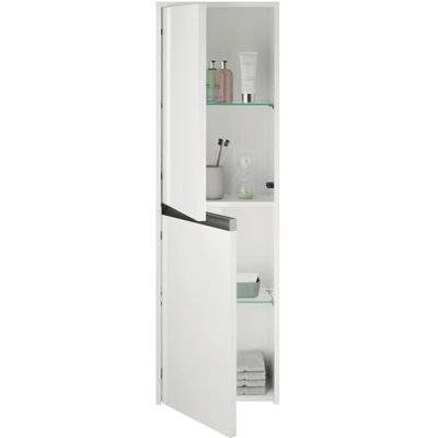 Duravit Ketho.2 Badezimmerschrank - 2 Türen, Weiß Hochglanz Duravit Ketho.2 Badezimmerschrank - 2 Türen, Weiß Hochglanz