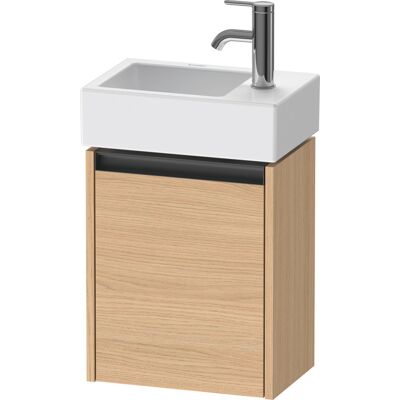 Duravit Ketho.2 Waschtischunterbau - Eiche Natur - 1 Tür - 364x440x238mm Duravit Ketho.2 Waschtischunterbau - Eiche Natur - 1 Tür - 364x440x238mm