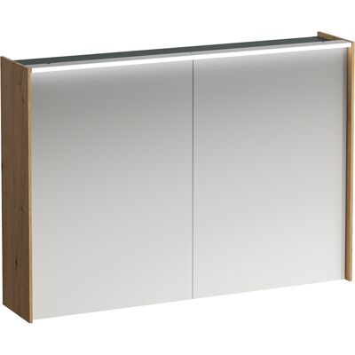 LAUFEN Lani Spiegelschrank mit LED-Licht - 2 Türen, 1020x210x715mm LAUFEN Lani Spiegelschrank mit LED-Licht - 2 Türen, 1020x210x715mm