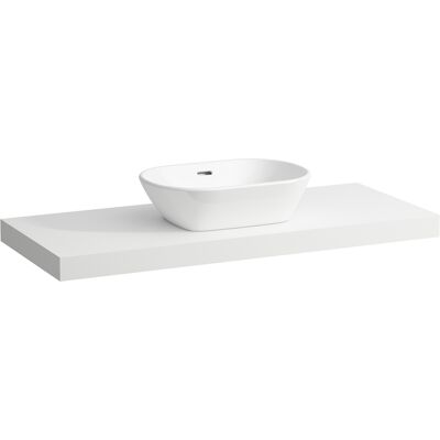 Laufen Lani Wandhängende Waschtischplatte - Ausschnitt, 1185x495x65mm Laufen Lani Wandhängende Waschtischplatte - Ausschnitt, 1185x495x65mm