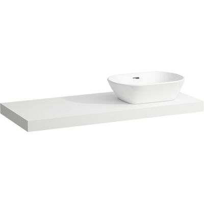 Laufen Lani Wandmontierte Waschtischplatte - 1185x495x65mm Laufen Lani Wandmontierte Waschtischplatte - 1185x495x65mm