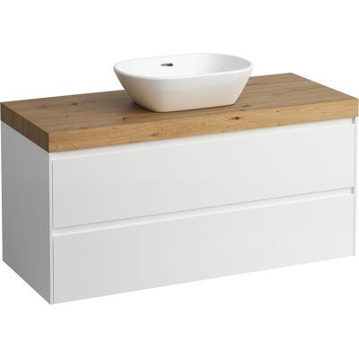 Laufen Lani Waschtischplatte - Modulares System in Weiß Glänzend Laufen Lani Waschtischplatte - Modulares System in Weiß Glänzend