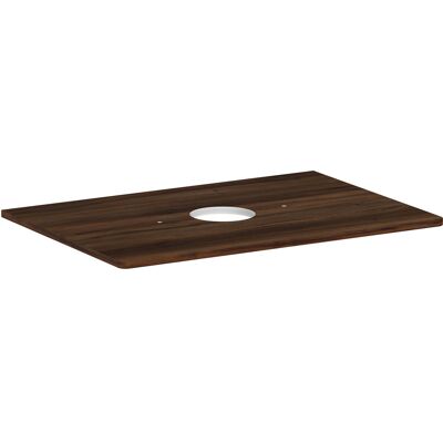 Hansgrohe Xelu Q Konsole - Nussbaum Dunkel - Wandmontage für Waschtisch Hansgrohe Xelu Q Konsole - Nussbaum Dunkel - Wandmontage für Waschtisch