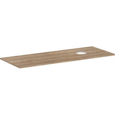 Hansgrohe Xelu Q Konsole - Rechts Ausschnitt - 1360x550 - Wandmontage - Eiche Natur Hansgrohe Xelu Q Konsole - Rechts Ausschnitt - 1360x550 - Wandmontage - Eiche Natur