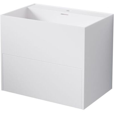 Steinberg Serie 443 Wand-Waschtisch mit Schublade - Badarmatur Steinberg Serie 443 Wand-Waschtisch mit Schublade - Badarmatur