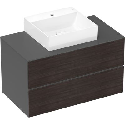 Hansgrohe Xevolos E Wandwaschtischunterschrank - Schiefergrau Matt - 980x550x555mm Hansgrohe Xevolos E Wandwaschtischunterschrank - Schiefergrau Matt - 980x550x555mm