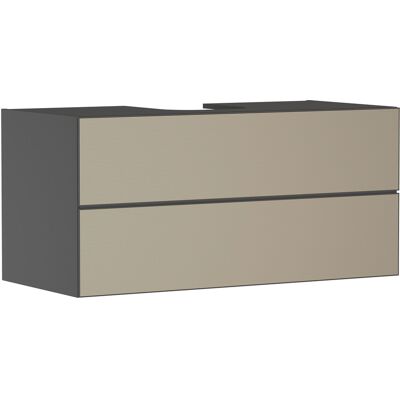 Hansgrohe Xevolos E Waschtischunterschrank - 2 Schubladen - Schiefergrau Hansgrohe Xevolos E Waschtischunterschrank - 2 Schubladen - Schiefergrau
