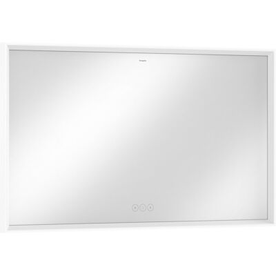Hansgrohe Xarita E Spiegel - Touch, LED, Mattweiß Hansgrohe Xarita E Spiegel - Touch, LED, Mattweiß