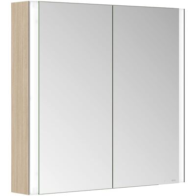KEUCO Somaris Spiegelschrank - Eiche hell, 2 Türen, 80x71x12,7cm - Spiegelschrank KEUCO Somaris Spiegelschrank - Eiche hell, 2 Türen, 80x71x12,7cm - Spiegelschrank