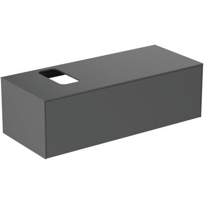 Ideal Standard Waschtischunterschrank, 1 Auszug, Ausschnitt wahlweise links/rechts, 1202x505x370mm, T3932Y2 Ideal Standard Waschtischunterschrank, 1 Auszug, Ausschnitt wahlweise links/rechts, 1202x505x370mm, T3932Y2