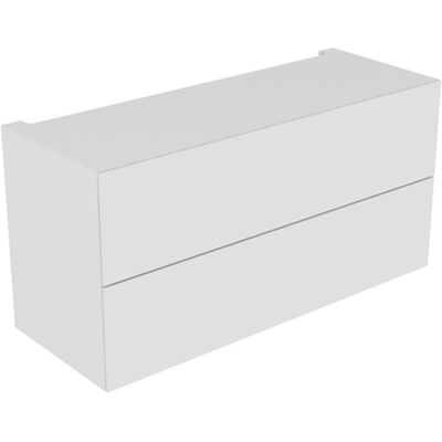 Keuco Edition 11 Modul-Unterbauschrank - Weiß Satin Glas Keuco Edition 11 Modul-Unterbauschrank - Weiß Satin Glas