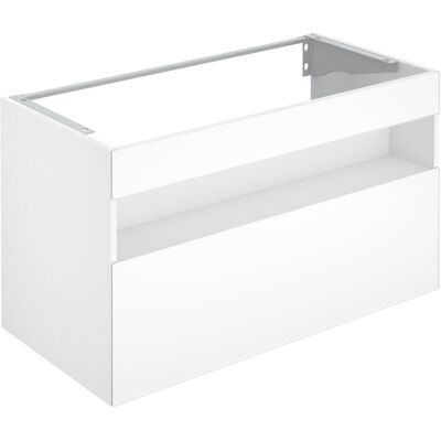 Keuco Stageline Wandmontierter Waschtischunterschrank mit LED-Beleuchtung Keuco Stageline Wandmontierter Waschtischunterschrank mit LED-Beleuchtung