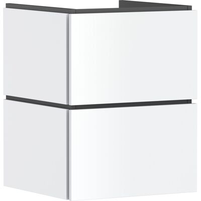 Hansgrohe Xilesa E Waschtischunterschrank für Handwaschbecken, 2 Schubkästen, 480x470x620mm, 54250700 Hansgrohe Xilesa E Waschtischunterschrank für Handwaschbecken, 2 Schubkästen, 480x470x620mm, 54250700