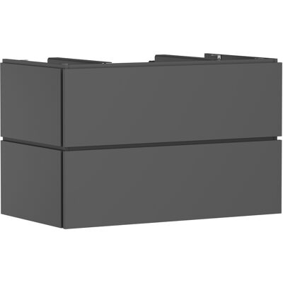 Hansgrohe Xilesa E Waschtischunterschrank, 2 Schubkästen PushOpen, für Konsole Ausschnitt mittig, 980x550x620mm, 54302760 Hansgrohe Xilesa E Waschtischunterschrank, 2 Schubkästen PushOpen, für Konsole Ausschnitt mittig, 980x550x620mm, 54302760