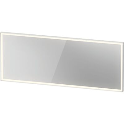Duravit L-Cube Spiegel mit integrierter Beleuchtung, eckig, 1800x700x67mm, Weiß Aluminium Matt, LC7386018180100 Duravit L-Cube Spiegel mit integrierter Beleuchtung, eckig, 1800x700x67mm, Weiß Aluminium Matt, LC7386018180100