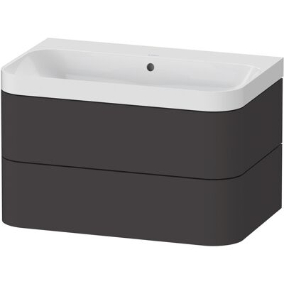 Duravit Badezimmermöbel-Set - Modell HP4347N8080 - Graphit Supermatt Duravit Badezimmermöbel-Set - Modell HP4347N8080 - Graphit Supermatt