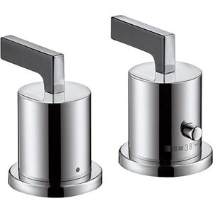 Hansgrohe AXOR Citterio 2-Loch Wannenrandthermostat mit Hebelgriffen, 39482000 Hansgrohe AXOR Citterio 2-Loch Wannenrandthermostat mit Hebelgriffen, 39482000