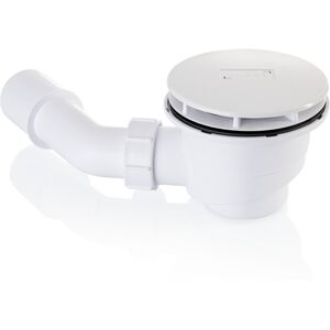 HÜPPE EasyStep Ablaufgarnitur - Flach, 53mm, Weiß, Runde Abdeckung HÜPPE EasyStep Ablaufgarnitur - Flach, 53mm, Weiß, Runde Abdeckung