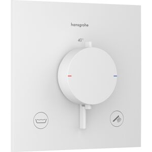 Hansgrohe Ecostat Comfort E Thermostat - 2 Ausgänge - 23 l/min - weiß matt - Thermostat Hansgrohe Ecostat Comfort E Thermostat - 2 Ausgänge - 23 l/min - weiß matt - Thermostat