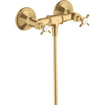 Hansgrohe Axor Montreux Duschmischer - Gebürstet Gold - 2-Griff Hansgrohe Axor Montreux Duschmischer - Gebürstet Gold - 2-Griff