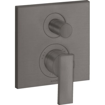 Hansgrohe Axor Citterio Badarmatur - Brushed Black Chrome Hansgrohe Axor Citterio Badarmatur - Brushed Black Chrome