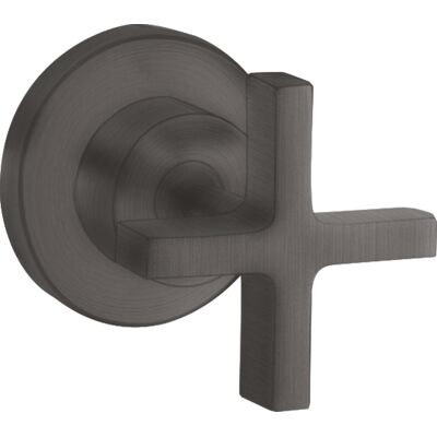 Hansgrohe AXOR CITTERIO Absperrventile - gebürstet schwarzkrom - Wandmontage Hansgrohe AXOR CITTERIO Absperrventile - gebürstet schwarzkrom - Wandmontage