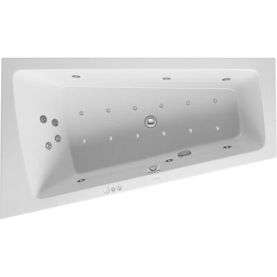 Duravit Whirlpool Paiova 1700x1000mm Trapezform Bad - Whirlpool Duravit Whirlpool Paiova 1700x1000mm Trapezform Bad - Whirlpool