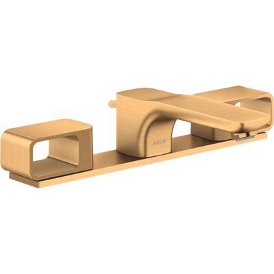 Hansgrohe Axor Urquiola 3-Loch Waschtischarmatur - Brushed Gold - Hahn Hansgrohe Axor Urquiola 3-Loch Waschtischarmatur - Brushed Gold - Hahn
