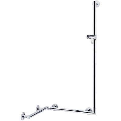 KEUCO Modell 34908 Verchromter Duschhandlauf mit Halter - Duschtyp KEUCO Modell 34908 Verchromter Duschhandlauf mit Halter - Duschtyp