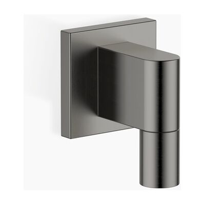 Dornbracht Dark Platinum Wandanschlussbogen - Gebürstet, Brauseabgang 3/8", Rosette 60x60 mm, 1/2" Anschluss, Rückflusssicherung Dornbracht Dark Platinum Wandanschlussbogen - Gebürstet, Brauseabgang 3/8", Rosette 60x60 mm, 1/2" Anschluss, Rückflusssicherung