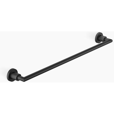 Dornbracht Tara Badetuchhalter - 600mm - Schwarz Matt Dornbracht Tara Badetuchhalter - 600mm - Schwarz Matt