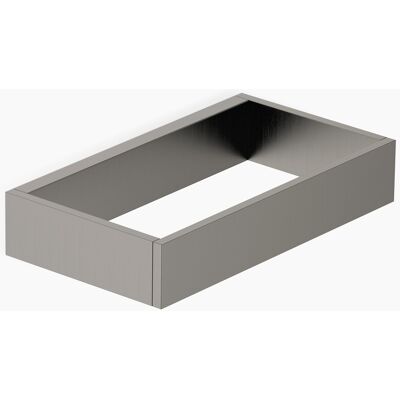 Dornbracht - Quadratischer Handtuchring - Dunkle Platinatuur Dornbracht - Quadratischer Handtuchring - Dunkle Platinatuur