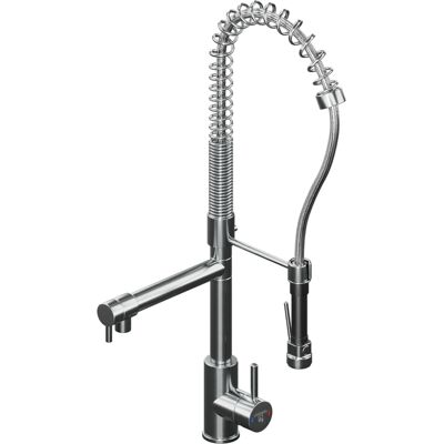 Steinberg Serie 100 Küchenarmatur, mit Handbrause, Ausladung 156mm, schwenkbar, 1001480BGM Steinberg Serie 100 Küchenarmatur, mit Handbrause, Ausladung 156mm, schwenkbar, 1001480BGM