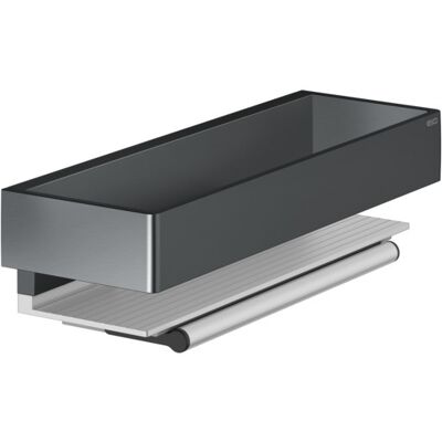 Keuco Edition 11 Duschkorb - Metall, Schwarzchrom gebürstet Keuco Edition 11 Duschkorb - Metall, Schwarzchrom gebürstet