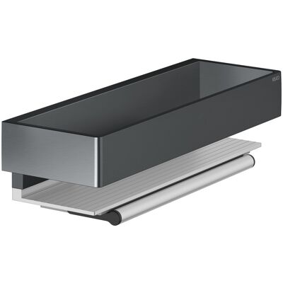 Keuco Edition 11 Duschkorb - Metall, Schwarzchrom gebürstet Keuco Edition 11 Duschkorb - Metall, Schwarzchrom gebürstet