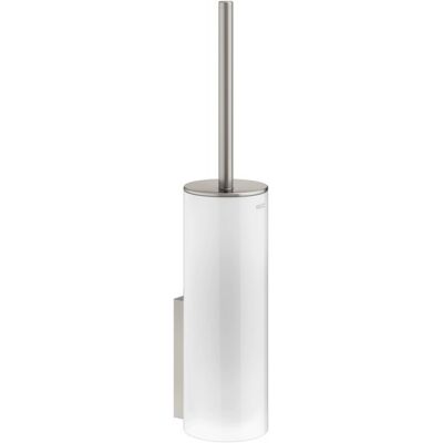 KEUCO Edition 400 Toilettenbürstengarnitur - Toilettenbürstengarnitur, Nickel gebürstet, Kristalleinsatz KEUCO Edition 400 Toilettenbürstengarnitur - Toilettenbürstengarnitur, Nickel gebürstet, Kristalleinsatz