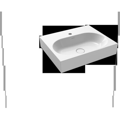 KALDEWEI CENTRO Wandwaschtisch 3061 600x500x120 mm, 903406013001 KALDEWEI CENTRO Wandwaschtisch 3061 600x500x120 mm, 903406013001