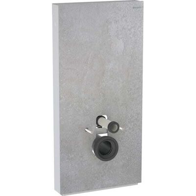 Geberit Monolith Plus Sanitärmodul - Wand-WC, 101cm, Seitliche Wasseranschluss - Steinzeug Betonoptik Geberit Monolith Plus Sanitärmodul - Wand-WC, 101cm, Seitliche Wasseranschluss - Steinzeug Betonoptik