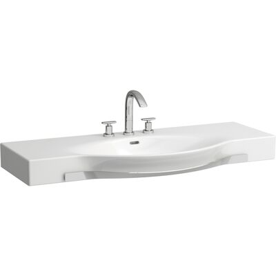 LAUFEN Palace Waschbecken - Einzelner Wasserhahn, Überlauf, Handtuchhalter LAUFEN Palace Waschbecken - Einzelner Wasserhahn, Überlauf, Handtuchhalter