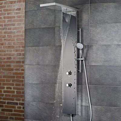 HSK Duschpaneel LAVIDA Plus, mit Schwallfunktion, 3-Wege-Steuerelement, 1900017-45 HSK Duschpaneel LAVIDA Plus, mit Schwallfunktion, 3-Wege-Steuerelement, 1900017-45