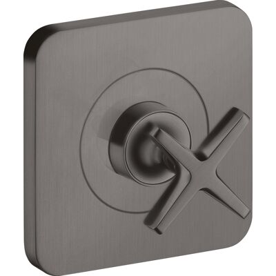 Hansgrohe Axor Citterio E Abstellventil - Gebürsteter Schwarz Chrome - Wandmontage Hansgrohe Axor Citterio E Abstellventil - Gebürsteter Schwarz Chrome - Wandmontage