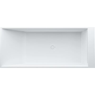 LAUFEN Mineralcast Freistehende Badewanne - 1700x760x540mm - Weiß LAUFEN Mineralcast Freistehende Badewanne - 1700x760x540mm - Weiß