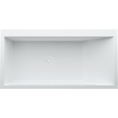 Laufen Mineralbadewanne - Ecke links mit LED-Überlauf Laufen Mineralbadewanne - Ecke links mit LED-Überlauf