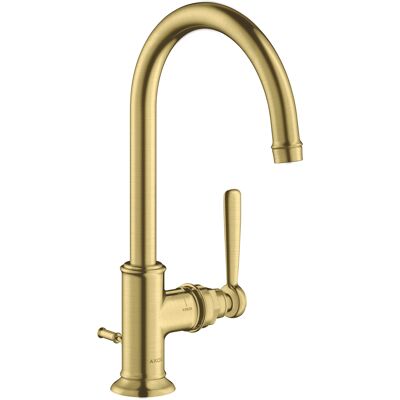 Hansgrohe AXOR Montreux Einhebel-Waschtischmischer - Brushed Brass - 16517950 Hansgrohe AXOR Montreux Einhebel-Waschtischmischer - Brushed Brass - 16517950