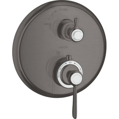 Hansgrohe Axor Montreux Thermostat - Brushed Black Chrome - 16801340 Hansgrohe Axor Montreux Thermostat - Brushed Black Chrome - 16801340