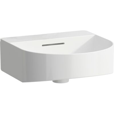Laufen Weiß Keramik Aufsatz-Waschtisch - 410x420mm, Überlauf, Ohne Hahnloch Laufen Weiß Keramik Aufsatz-Waschtisch - 410x420mm, Überlauf, Ohne Hahnloch
