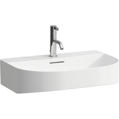 Laufen Sonar Weiß Wandwaschbecken mit 3 Hahnlöchern Laufen Sonar Weiß Wandwaschbecken mit 3 Hahnlöchern