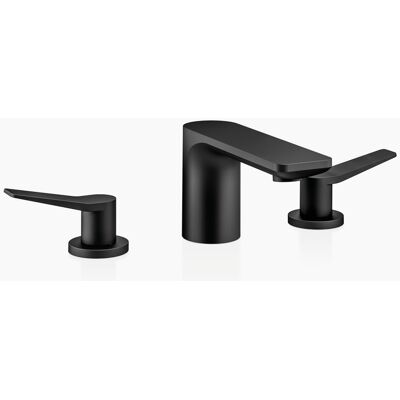 DORNBRACHT Lissé Waschtischarmatur - 3-Loch, Schwarz Matt - Max Durchfluss 5,7 l/min DORNBRACHT Lissé Waschtischarmatur - 3-Loch, Schwarz Matt - Max Durchfluss 5,7 l/min