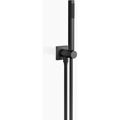 Dornbracht Schwarze Matte Duschschlauchgarnitur mit Halter - Duschart Dornbracht Schwarze Matte Duschschlauchgarnitur mit Halter - Duschart